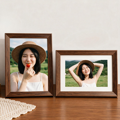 相片装裱批量打印照片婚纱照全家福合影相框摆件源头工厂直销