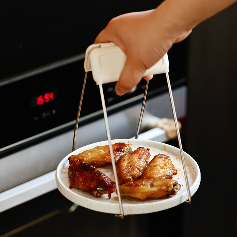 取碗夹防烫夹子j厨房神器取碗器夹盘子蒸菜夹取器防滑防烫手夹盘