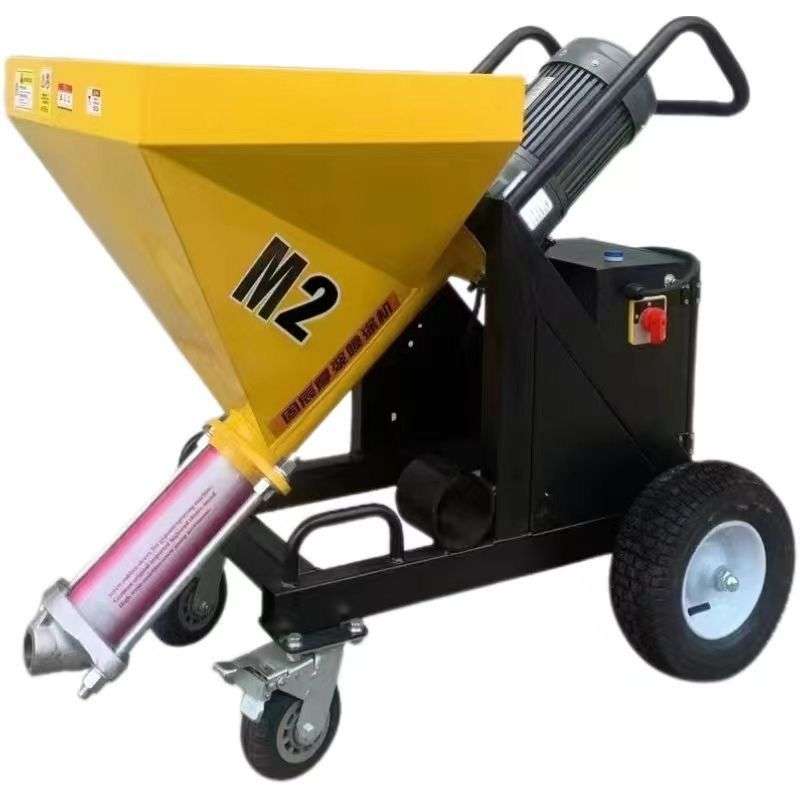 M3水泥砂浆真石漆喷涂机防火多功能涂料腻子厚型外墙大功率喷浆机