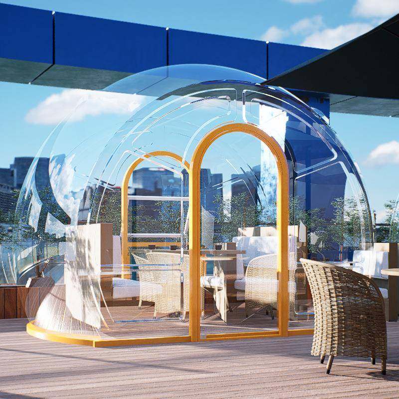 源头厂家网红户外特色观景餐厅PC星空房景区民宿酒店别墅露营帐篷