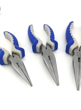 西玛老虎钳尖嘴钳150mm6寸尖头绝缘柄电工工具B0015