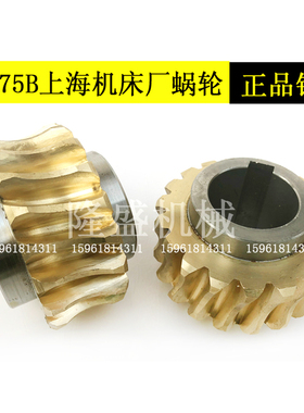 M7475B 20-200 上海机床厂 蜗轮 蜗杆 M4-19齿 立轴平面磨床 94铜