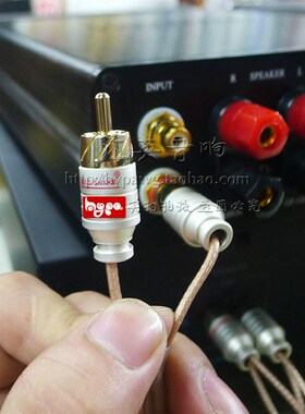 音响线同轴电脑音频线莲花头转3.5mm一分二转双莲花音箱连接线