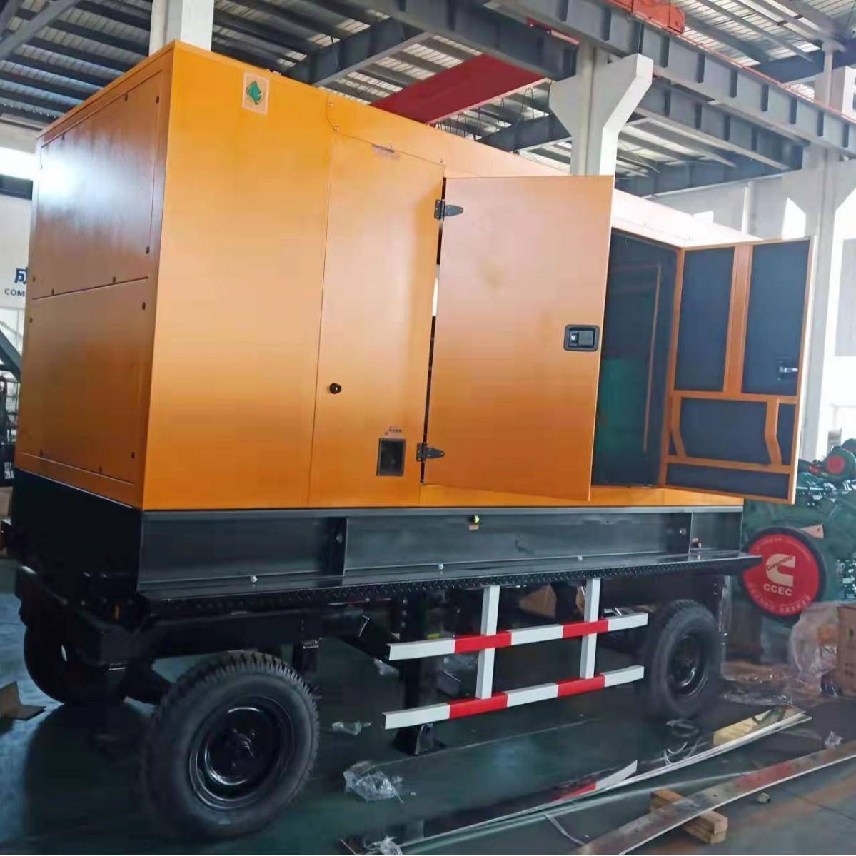 KH-150GF柴油发电机150KW动力SC7H220D2静音拖车发电机组