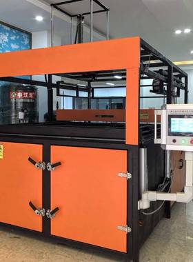 真空吸塑机YG-1318VF型吹泡款箱包浴缸行李箱凹凸模具成型高效