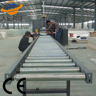 大宏智能 铝型材缠绕膜包装机 QS450 长条形货物水平缠绕包装机