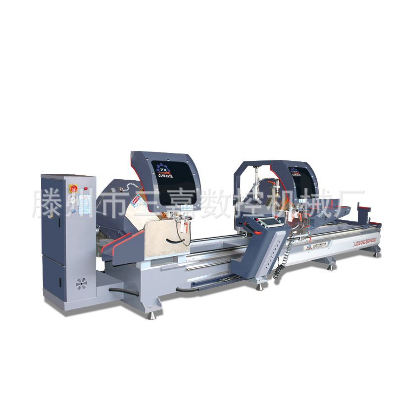 铝合金门窗设备 系统门窗幕墙设备 铝型材双头精密切割锯 外摆锯