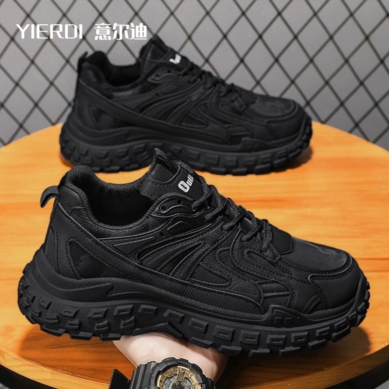 运动休闲工作男鞋防滑耐磨轮胎鞋