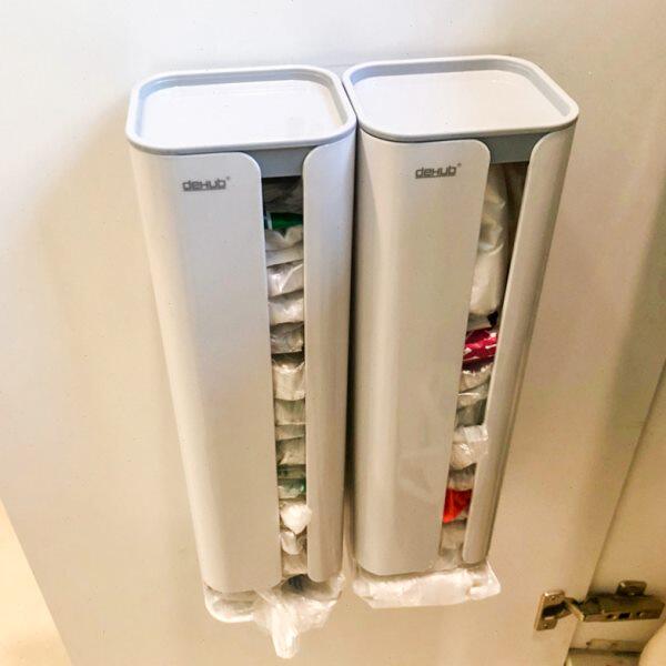 集塑料袋神器方便袋集支架子抽取收厨房垃圾袋器挂架壁挂收收纳盒