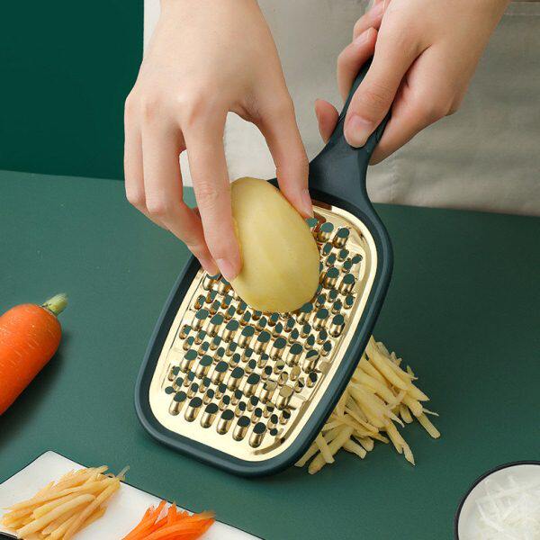 30切菜神器厨房的胡萝卜土豆丝削子擦插不锈钢丝刨丝器4插板家用