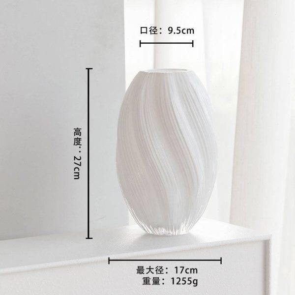 麦芽糖花瓶粉色螺旋不规则扭曲水培现代家居装饰品奶油色玻璃花器,家居饰品,花瓶,淘宝优惠券,粉丝福利购,淘宝优惠卷