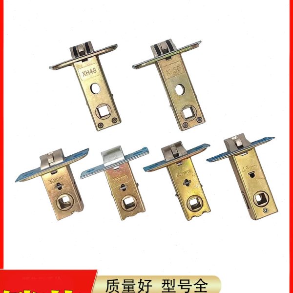 极窄边框平开门锁芯铝合金玻璃门锁舌厨房门锁体卫生间门舌头配件图片