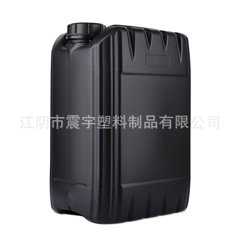 10L双层塑料桶 黑色 化工桶10公斤 方形塑料桶 10Z升堆码方桶