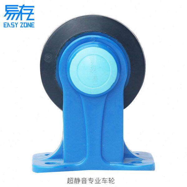 平板车轮子静音橡胶手推车轮子推拉货车轮子配件拖车轮子