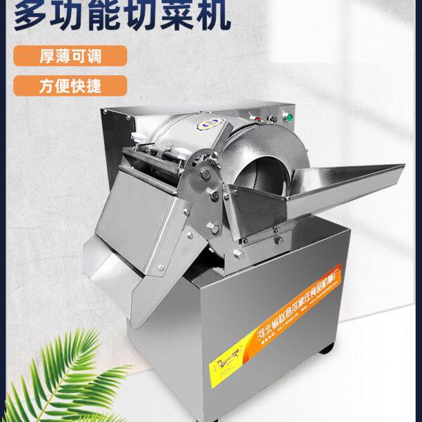 切菜机电动食堂专用商用全自动小型多功能土豆切片机切丝切条切块