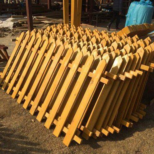 户外防腐木护栏围栏栅栏花园庭院阳台碳化木篱笆网格园林木栅栏门,基础建材,防腐木,淘宝优惠券,粉丝福利购,淘宝优惠卷