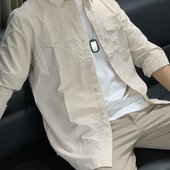 衬衫 户外上衣薄款 射休闲长袖 5夏季 男纯色115手 透气21.战术72衬衫