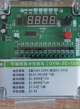 -12Z24vY20MQ除尘器脉冲控制仪可编程脉冲阀-路数显控制器CD喷吹