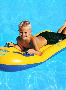 加厚浮板小孩游泳圈水带把加大滑戏水冲浪板手浮排儿童板游泳装备