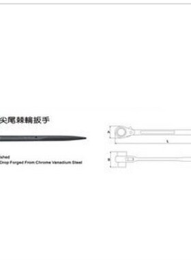 原装美国力可达 尖尾双头棘轮扳手 4655 ARW-40B4655