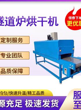 烘干线烤箱喷油线固化隧道炉恒温烘干机网带喷漆烤干丝印线