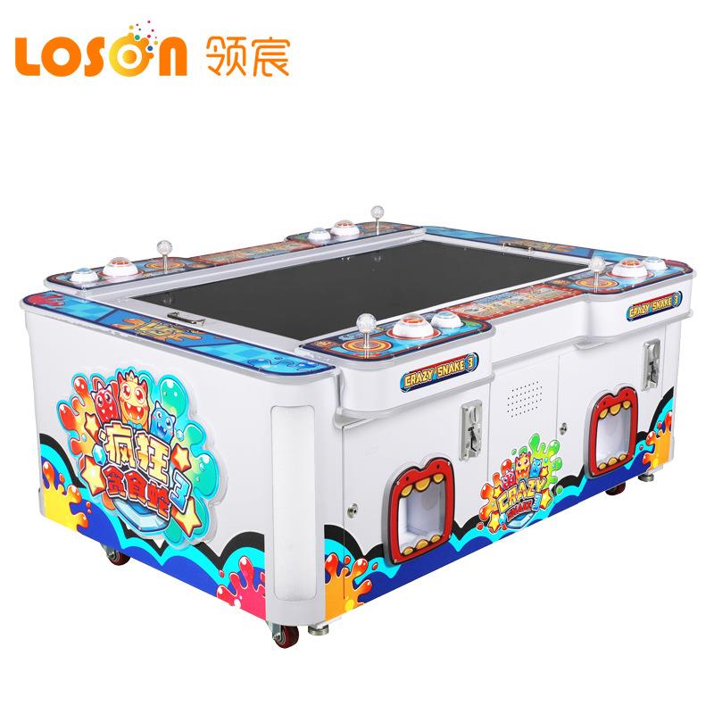 贪吃蛇亲子乐园儿童娱乐4人对战投币游戏机电玩城娱乐设备工厂