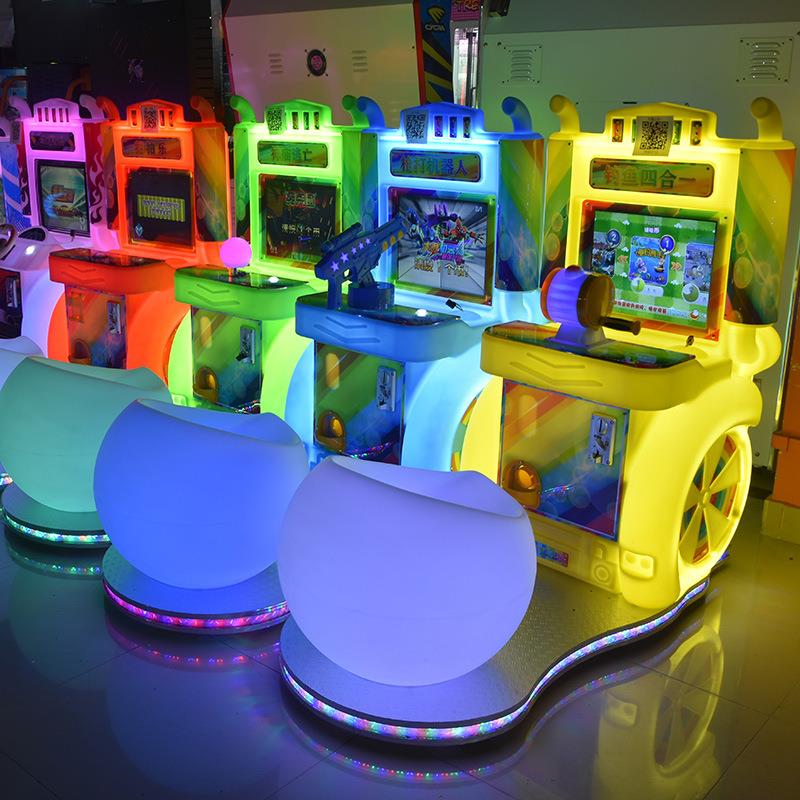 儿童枪打机器人游戏机单人娱乐设备厂电玩城投币游艺机设备价格