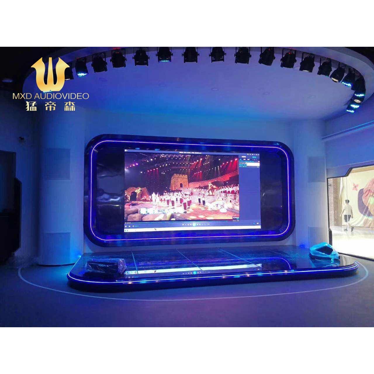 会议室音响系统套装大型会议厅投影仪无线唛全频音箱配置厂家