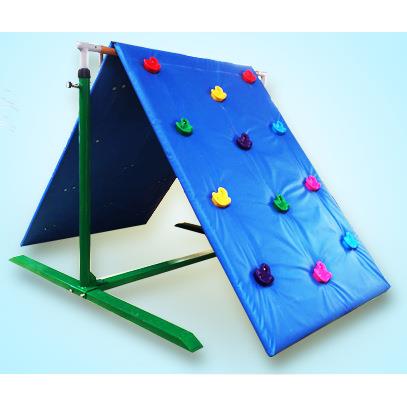 快乐体能拓展训练单杠攀登墙儿童体适能训练单杠攀爬架