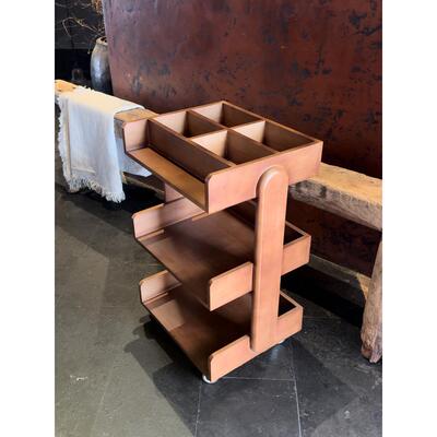 整装版纯实木推车美容工具车美甲置物架多功能收纳柜子SPA手推车