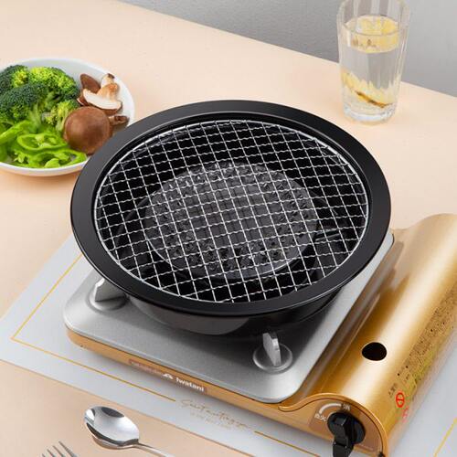 日本进口岩谷烧烤盘网烧海鲜烤肉盘户外家庭卡式炉烤盘CB-P-AM3