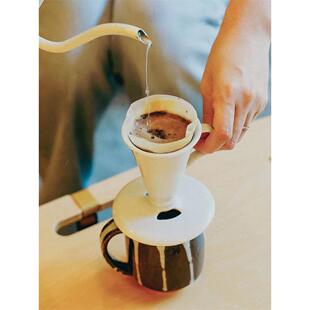 日本蜘蛛手冲咖啡过滤杯V30锥形杯树脂过滤器1人滴杯V60