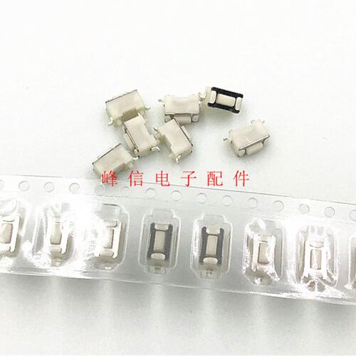 RS-032G05A4-SM EM RT贴片2脚带固定点3.5*6*4.3按键微动轻触开关