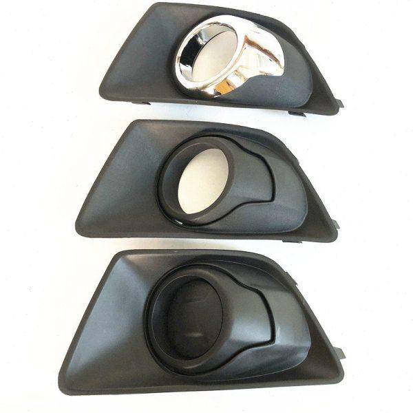 翼博13-17款雾灯框翼博前雾灯罩前保险杠灯罩前电镀装饰板