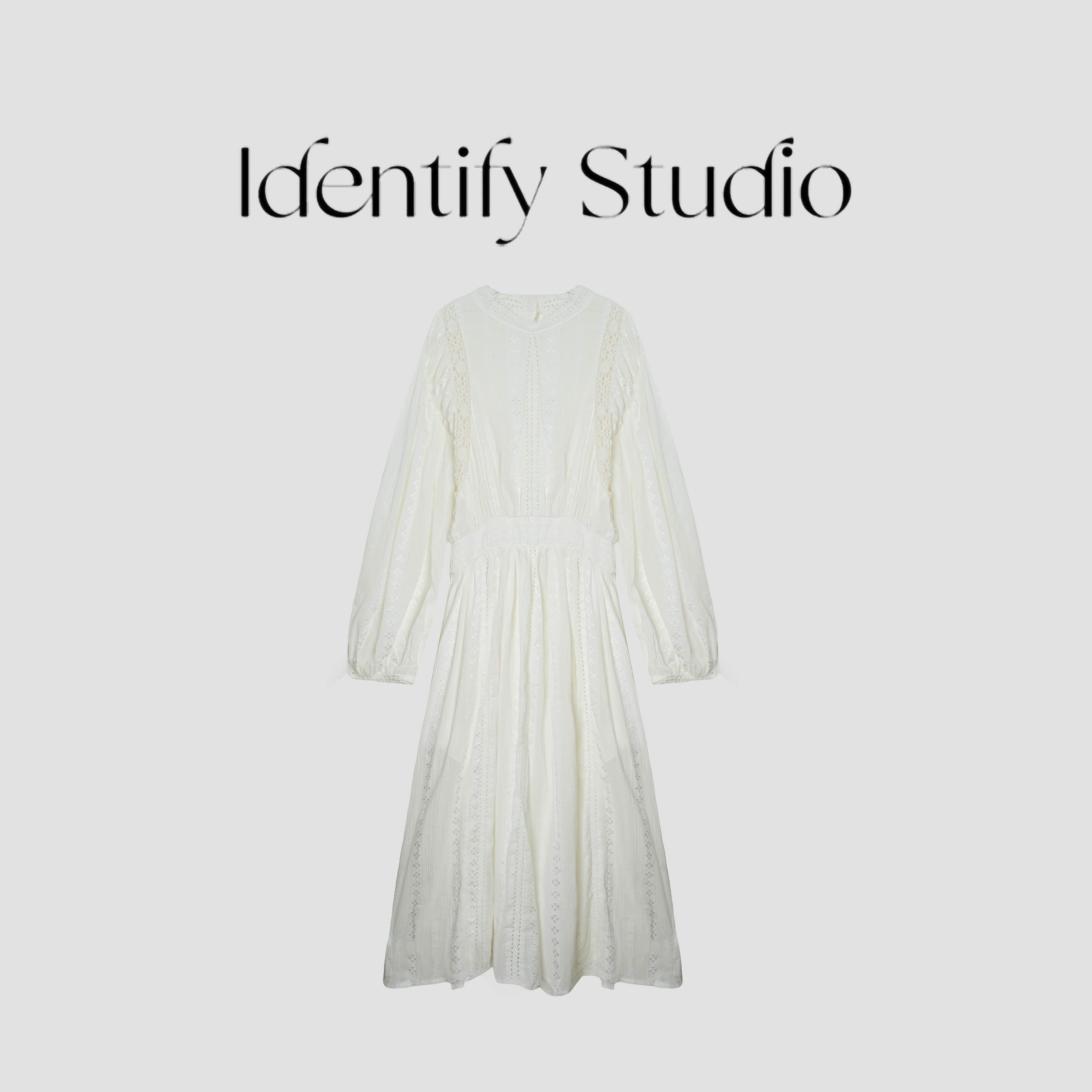 【陈书婷专属】秋夏法式设计欧美百搭时尚显瘦简约连衣裙A08216