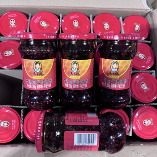 老干妈干煸肉丝油辣椒260g*24瓶整箱批发辣椒酱家庭炒菜调味料