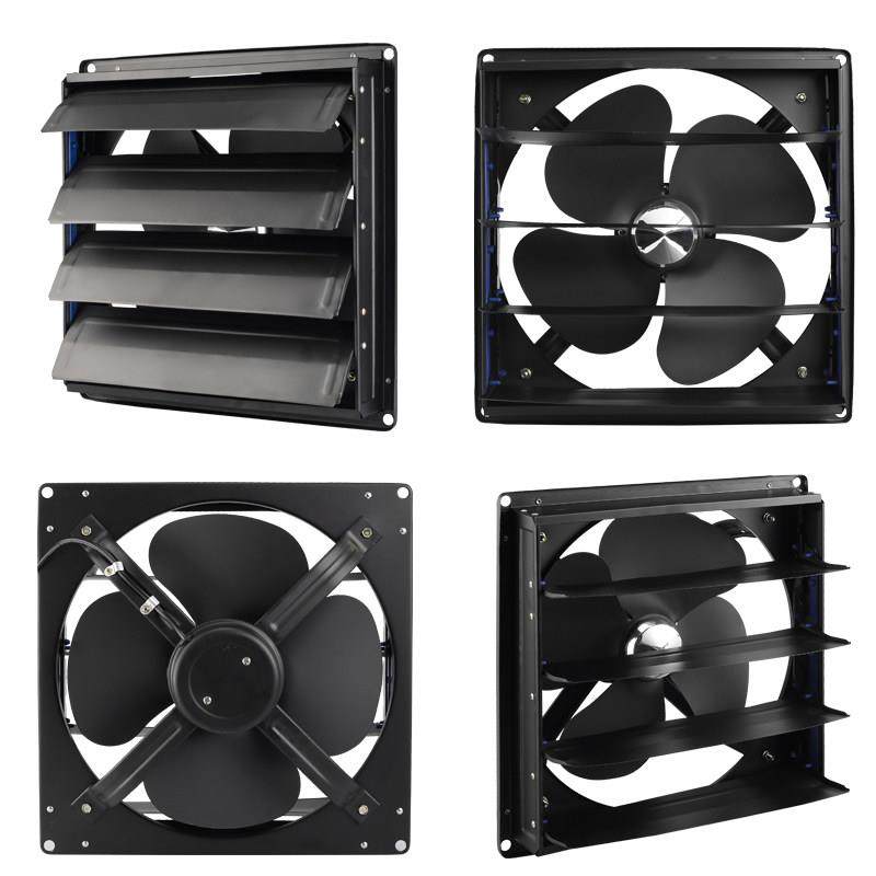 16寸排风扇强力排气扇厨房油烟窗式大功率工业抽风机通风扇百叶窗