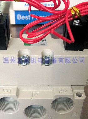 韩国PMC中泄式三位五通阀PS340J(24V或220V)