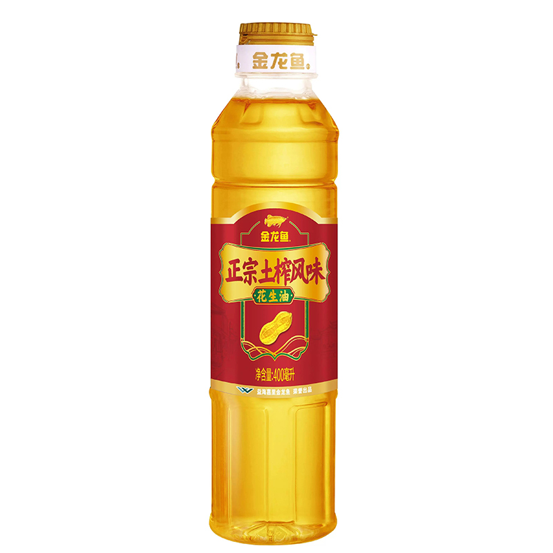 金龙鱼正宗土榨风味花生油400ml