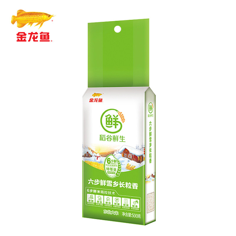 金龙鱼稻谷鲜生长粒香米