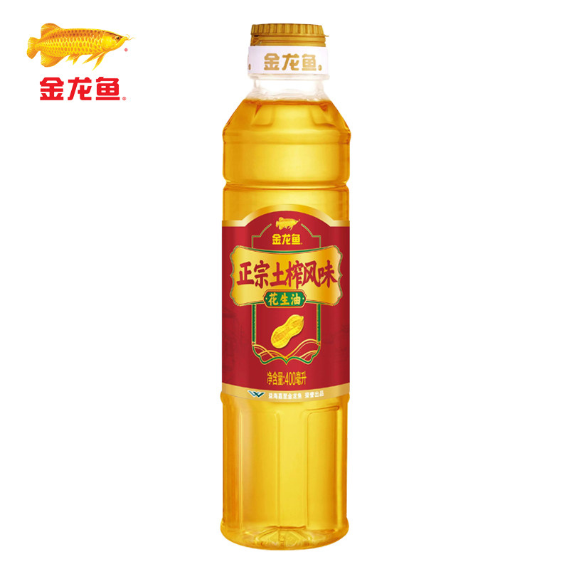金龙鱼正宗土榨风味花生油400ml