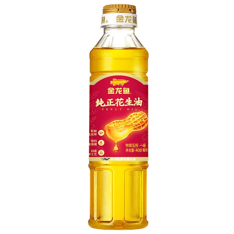 金龙鱼纯正花生油400ml
