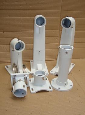 监控球机支架1602壁挂式1661吊装内卡口适用于海康威视1663杆横杆