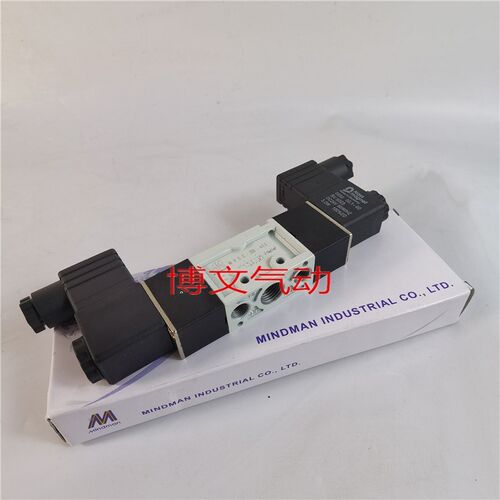 Mindman金器电磁阀MVSC-220-4E2 AC110V DC24V二位五通换向阀