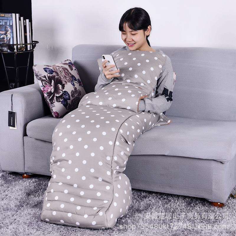 插电加热暖身捂腿可穿保暖套冬天防寒取暖器腰背加热被盖毯暖脚宝