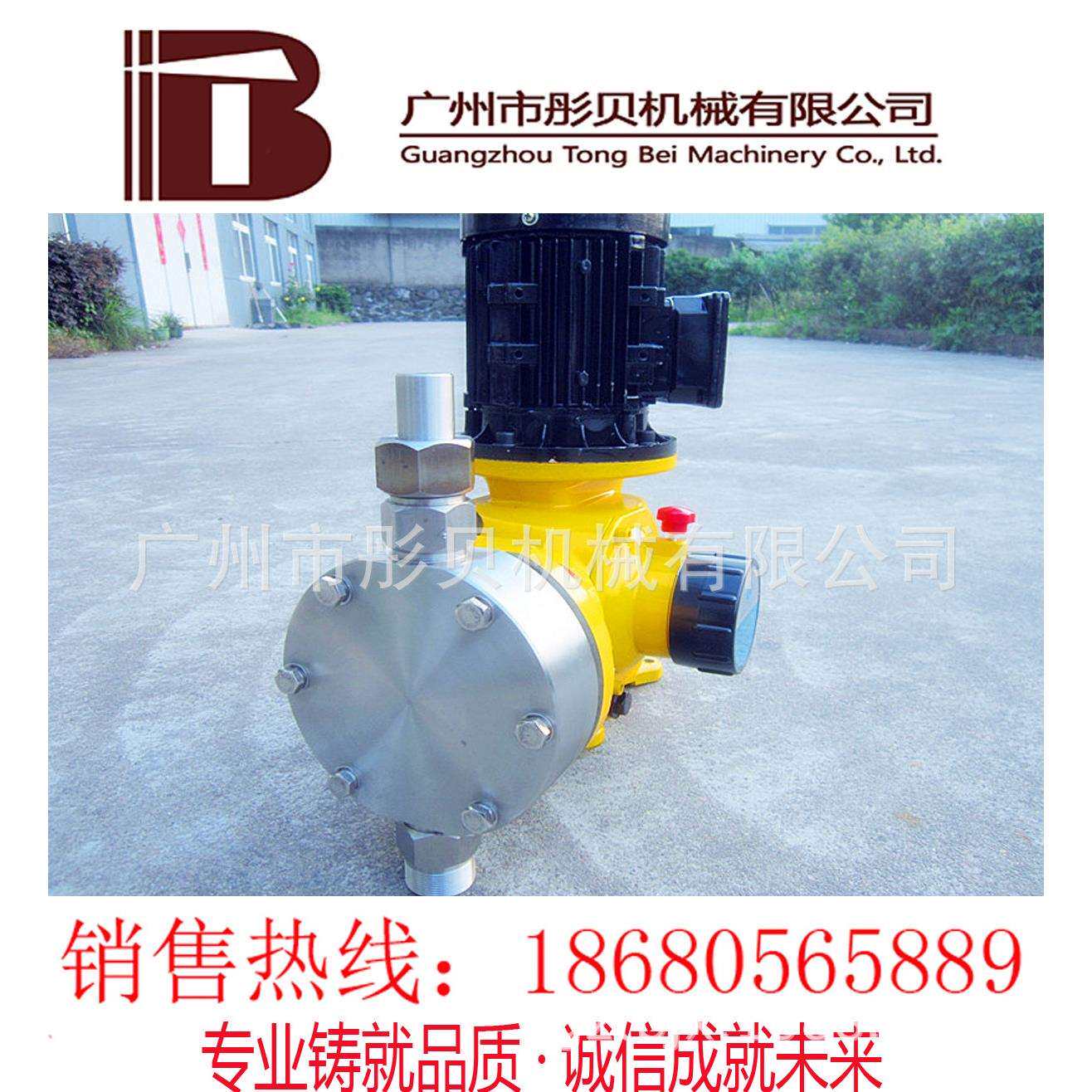 广东隔膜计量泵 GM系列机械隔膜式计量泵304不锈钢泵头 GM320