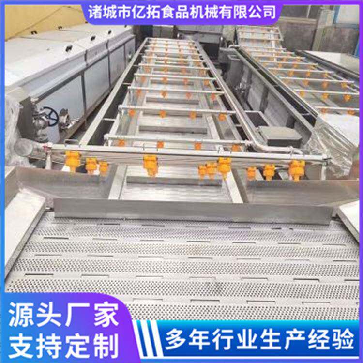 小油菜清洗机菠菜白菜气泡清洗机蔬菜清洗设备清洗机工作原理