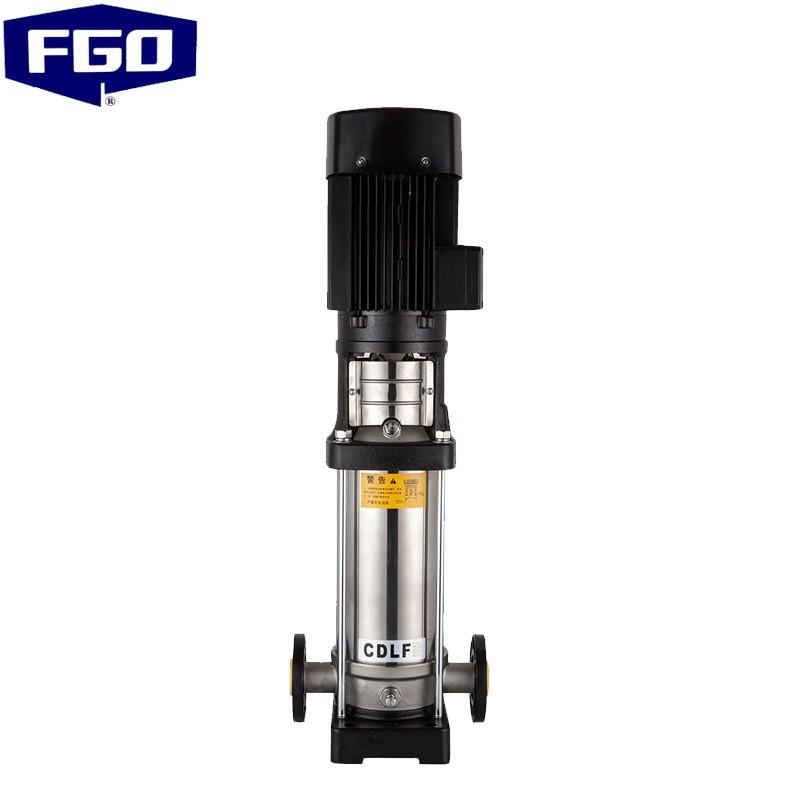 不锈钢立式多级泵管道循环水泵大流量增压泵65CDLF32-10-1