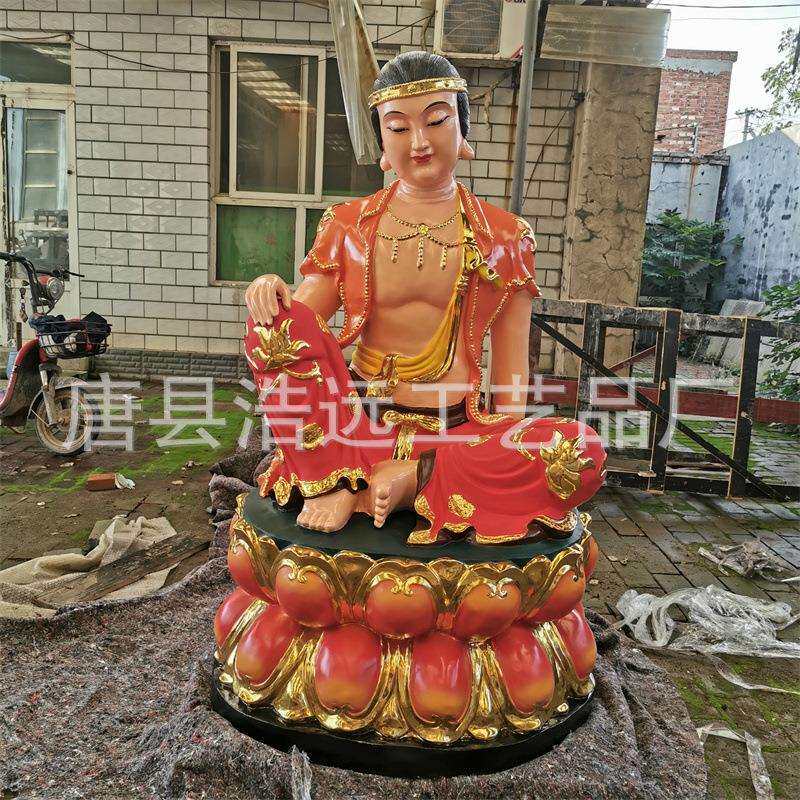 1.5米铜雕彩绘歪脖老母神像 眼光菩萨铜像 哪吒三太子铜雕摆件