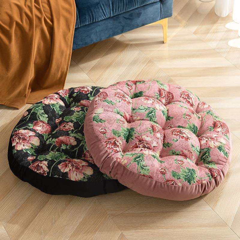 跨境热销椅子坐垫美式加厚屁垫办公室座椅靠垫透气柔软榻榻米蒲团